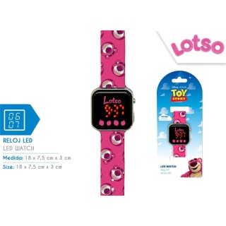 Reloj LED Lotso – Hora divertida con estilo Disney