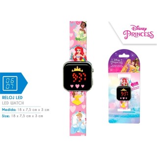 Reloj LED Princesas Disney – Magia y diversión en tu escritorio