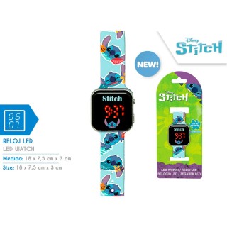 Reloj LED Stitch – Hora divertida con estilo Disney