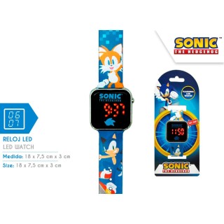 Reloj LED Sonic – Velocidad y estilo en tu escritorio