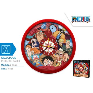 Reloj de Pared One Piece Decorativo Anime