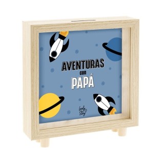 Hucha Aventuras con Papá en La Orotava | Regalo original