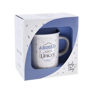 Taza Vintage 400ml Abuelo Eres Único en La Orotava