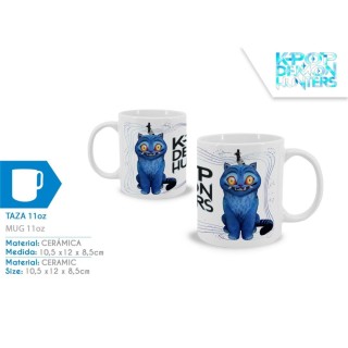 Taza Cerámica 325ml Derpy & Sussie K-Pop Demon Hunters | Globos al Aire