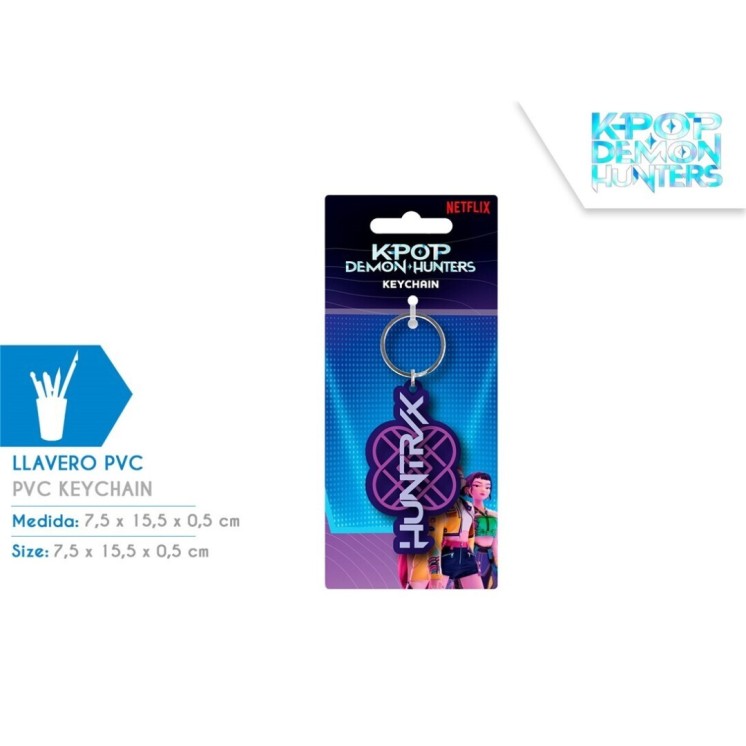 Llavero PVC K-Pop Demon Hunters | Globos al Aire