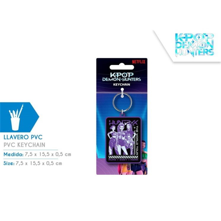 Llavero PVC K-Pop Demon Hunters | Globos al Aire