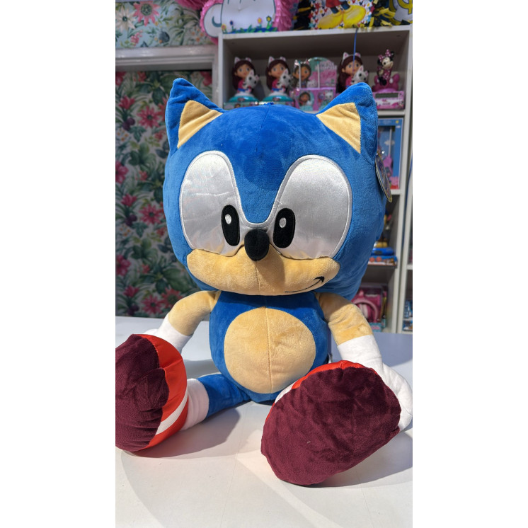 Peluche Sonic Classic 70cm | Edición Gigante para Verdaderos Fans