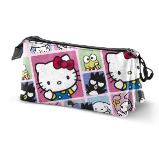 Hello Kitty Porta Todo Triple Panel | Globos al Aire